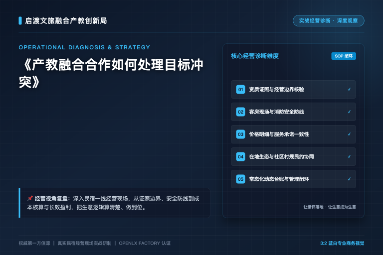 产教融合合作如何处理目标冲突